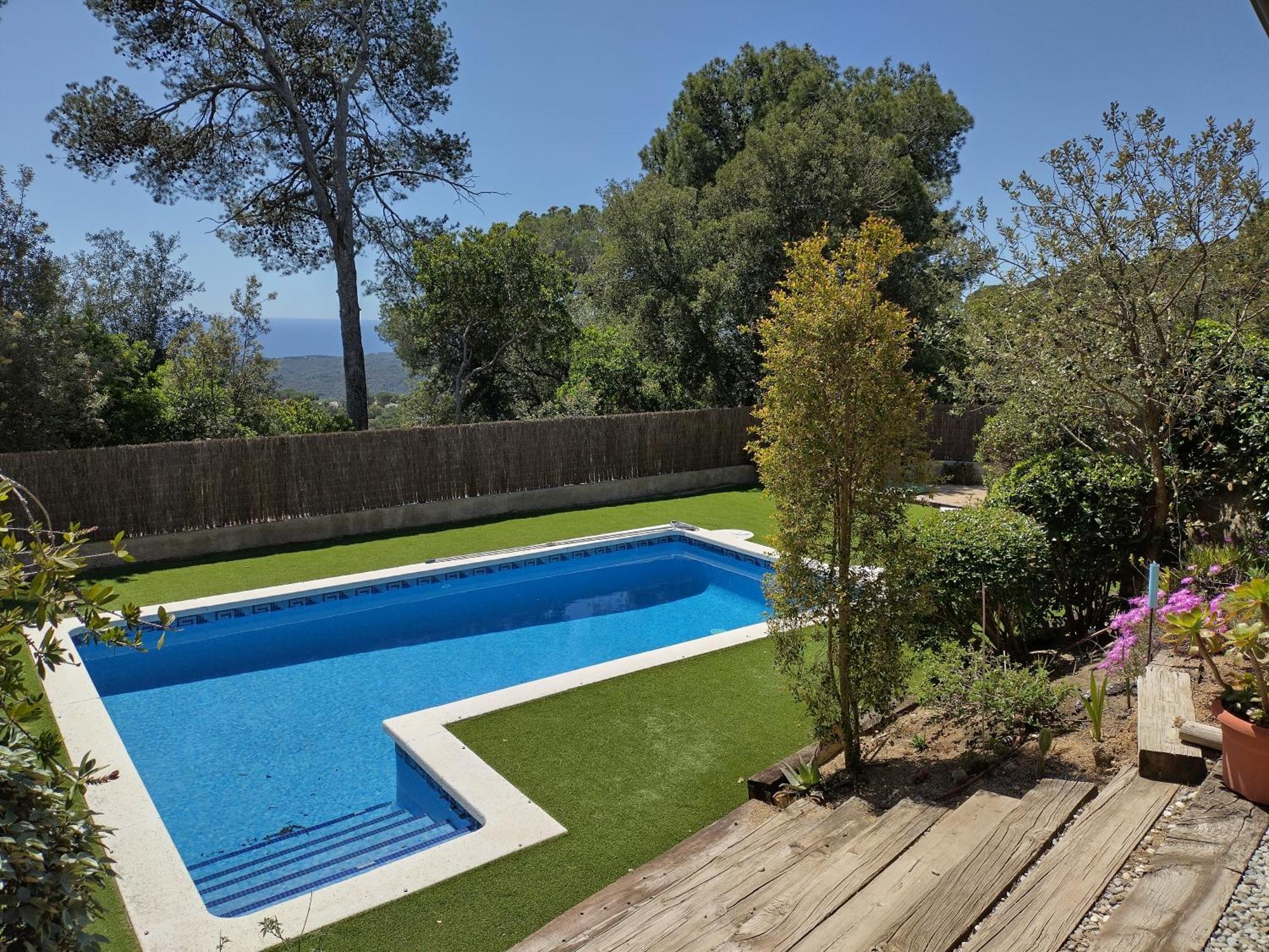 Casa Feliz Villa Sant Cebrià de Vallalta Dış mekan fotoğraf